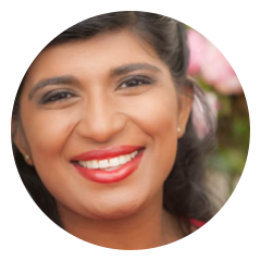 Portrait of Dr Kumari Valentine